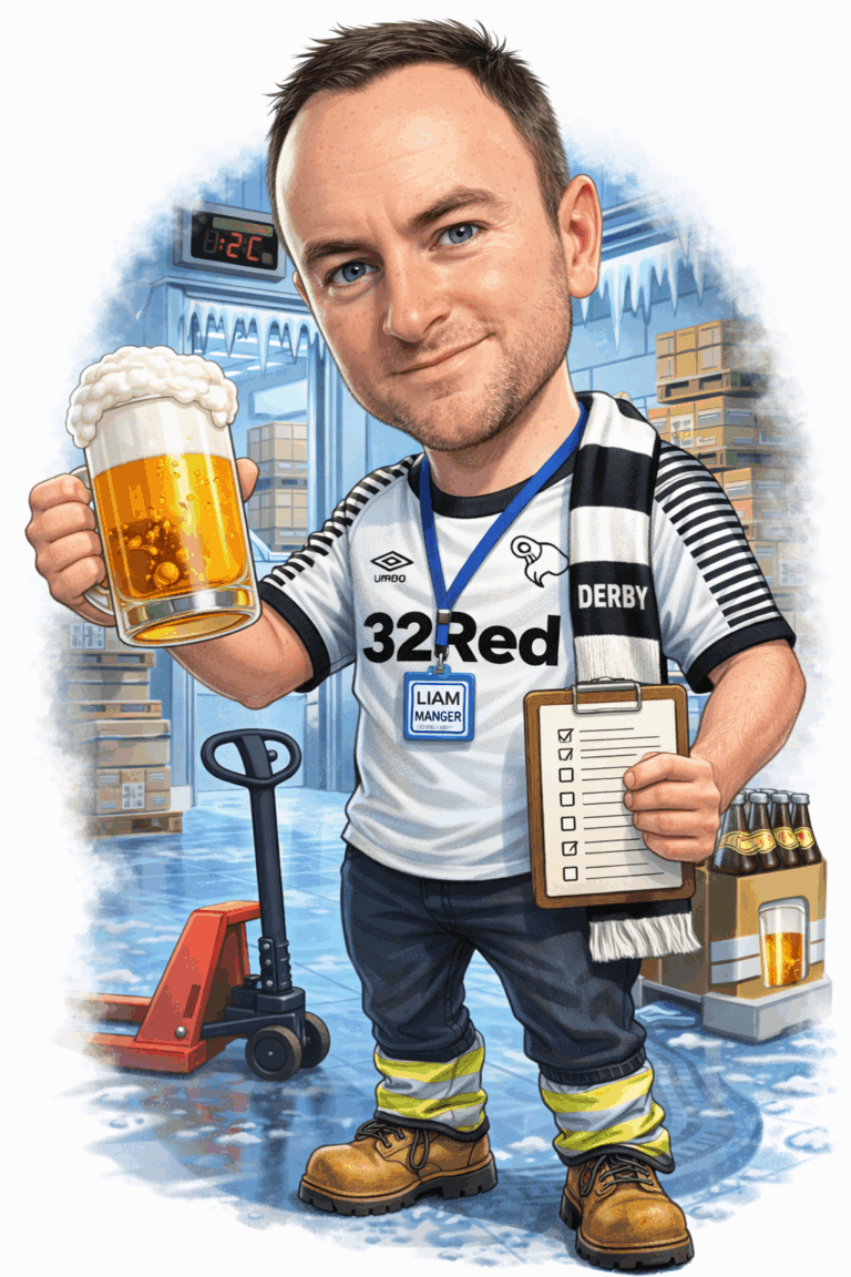 Liam Beardsley our Warehousing Guru